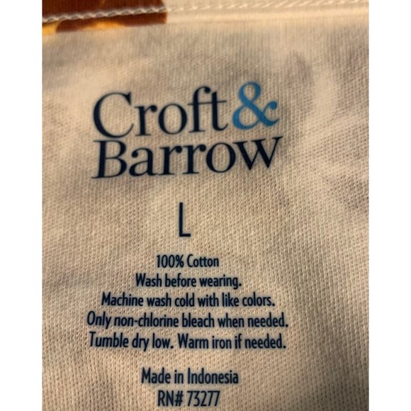 Ladies "Croft & Barrow" Floral Top - Size Large - Picture 4 of 5